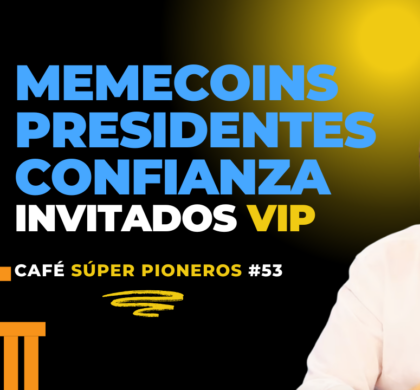 Memecoins presidenciales y confianza.